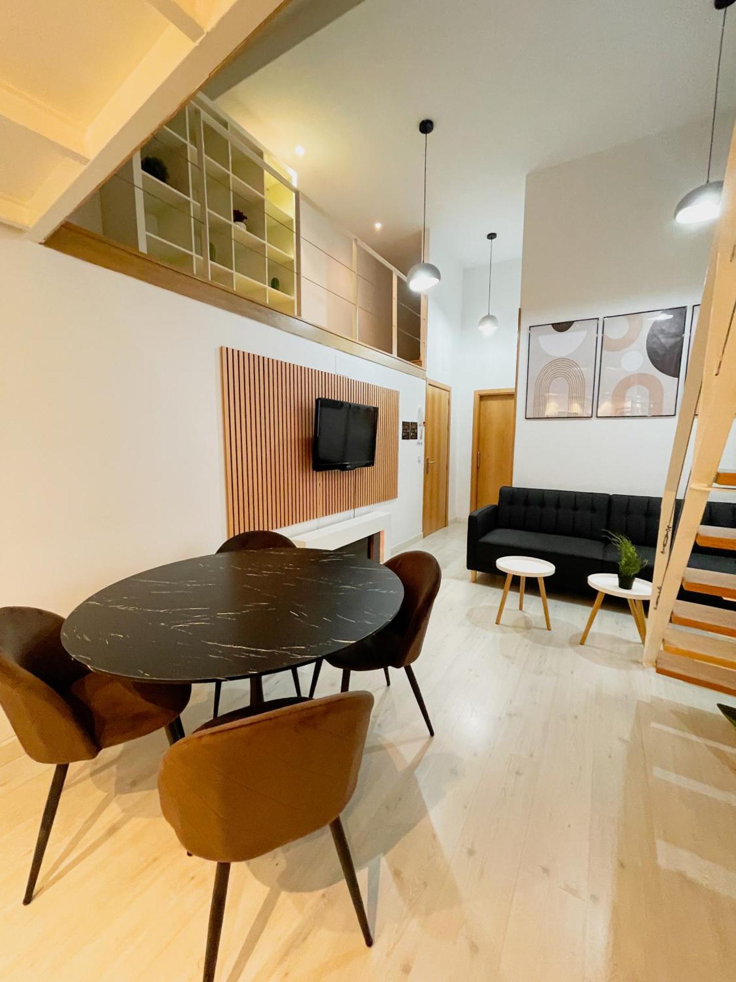 Carretas Duplex Interior Leilighet Madrid Eksteriør bilde