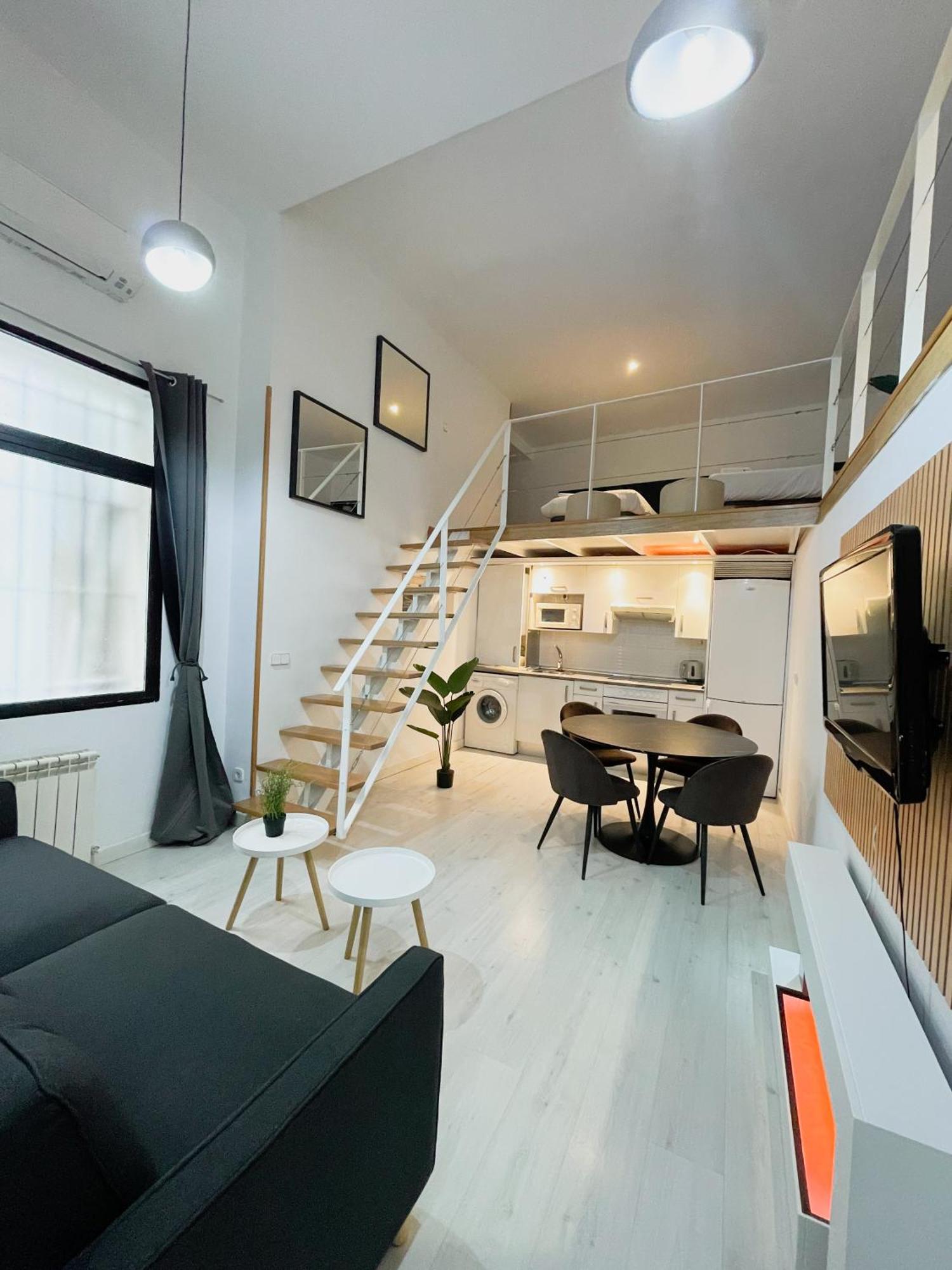 Carretas Duplex Interior Leilighet Madrid Eksteriør bilde